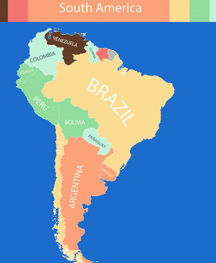 cost of living comparison map south america